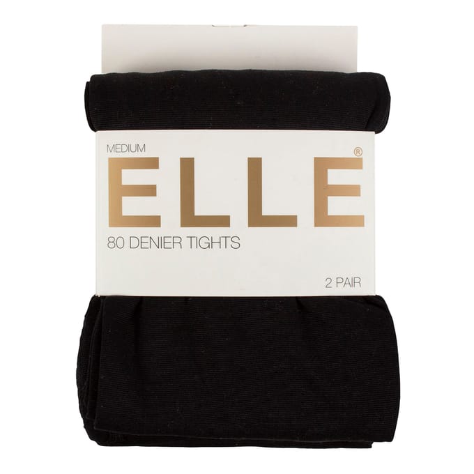 2-Pack Dames 80 Denier Opaque Panty's - Zachte Rekbare Dagelijkse Bedekking