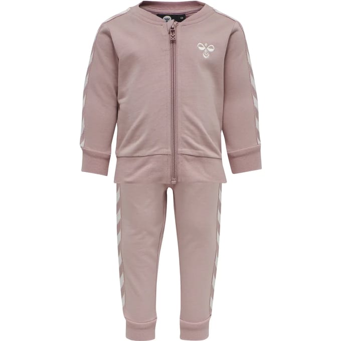 Hummel kindertrainingspak Bille Tracksuit Woodrose