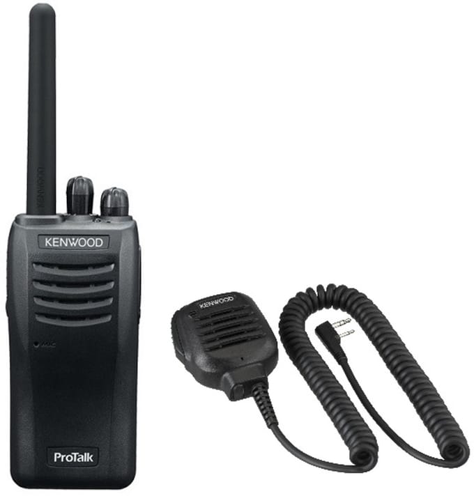 TK-3501E ProTalk® portofoon met KMC-45 Speakermicrofoon - spreeksleutel - PMR446