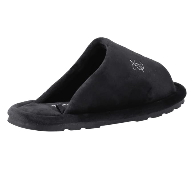 Juicy Couture Dames/Dames Vivien Gewatteerde Slippers (Zwart)