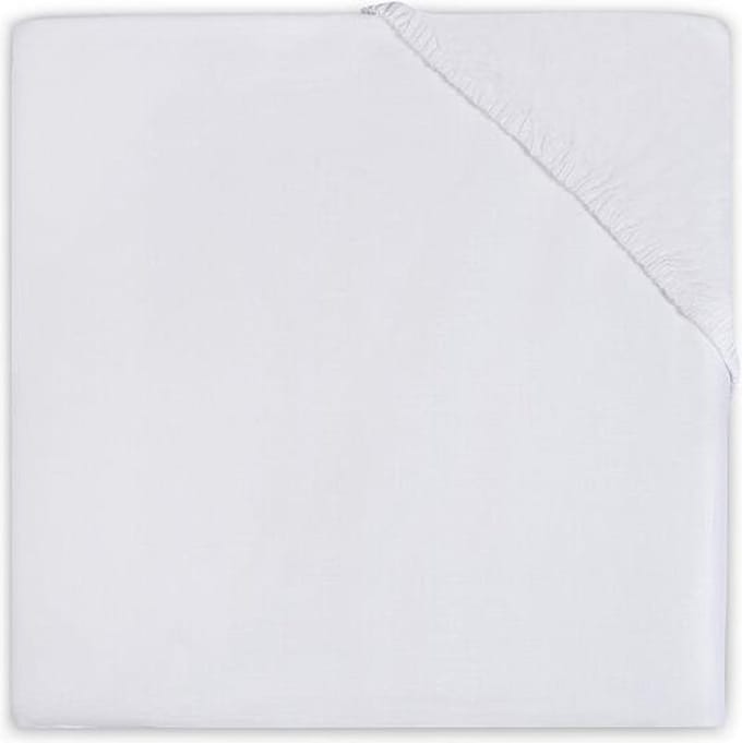 Jollein Hoeslaken Jersey 70x140/75x150cm Wit