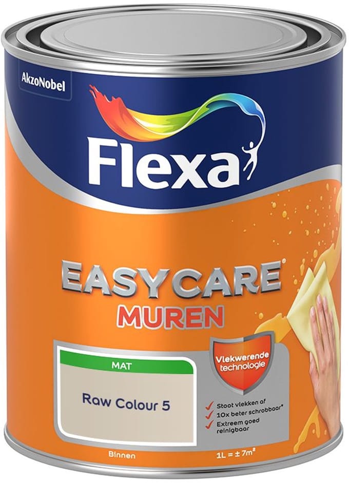 Flexa - Easycare Muren - Raw Colour 5 - Mengverf - 1 L