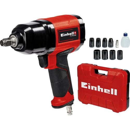 Einhell TC-PW 340 4138950 Pneumatische slagmoersleutel Draaimoment (max.): 340 Nm