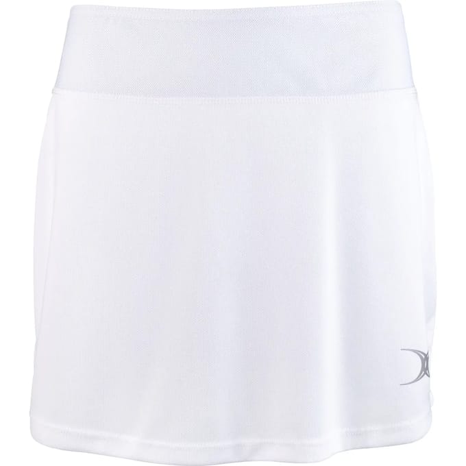 Gilbert Netball Eclipse Skort - W 6 - Wit