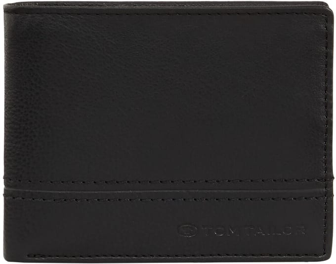 Tom Tailor - TTJERRIE leren portemonnee - Maat ONESIZE - schwarz / black