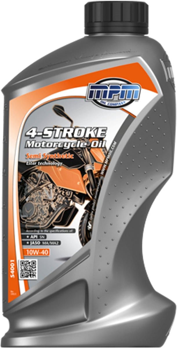 MPM Motorfiets motorolie 10w40 4 stroke - 1 liter
