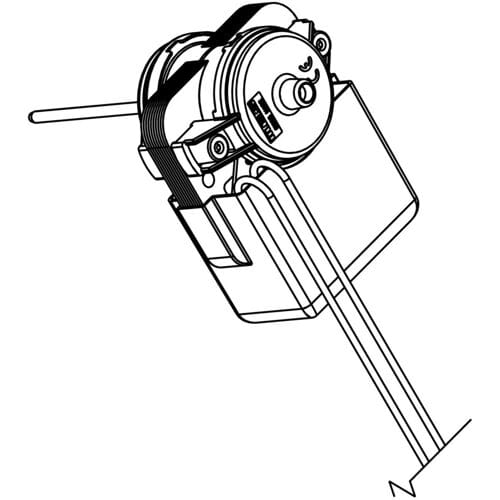 AEG verluchting, ventitatorwiel, 2000rpm, 1.8W 2425720048