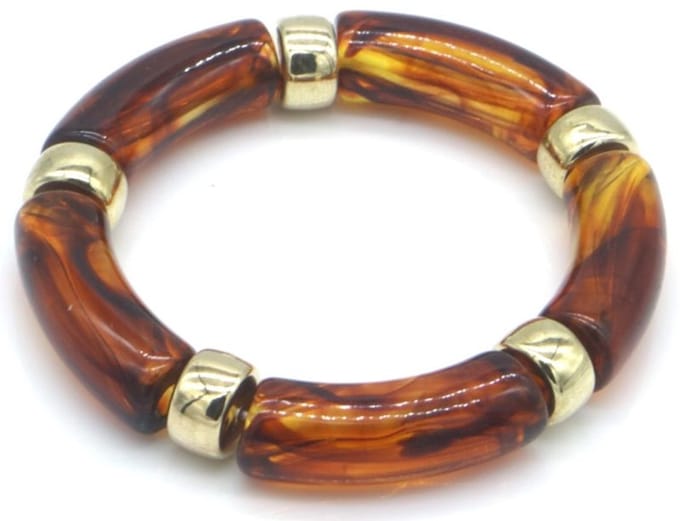 armband - kralen - goud detail - cadeautip - kerst