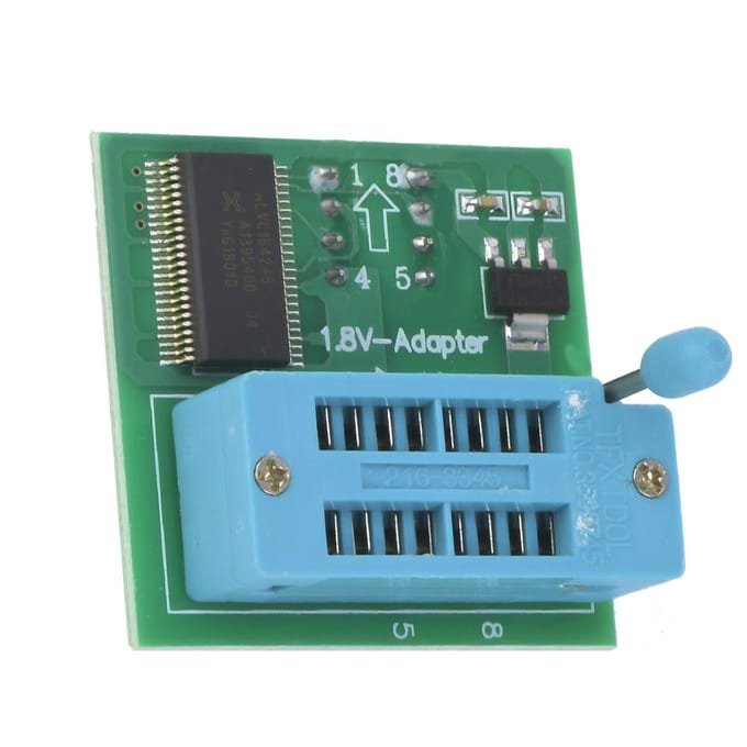 1.8V Adapter Voor Telefoon Moederbord SPI Flash SOP8 DIP8 W25 MX25 CH341 TL866CS Conversie
