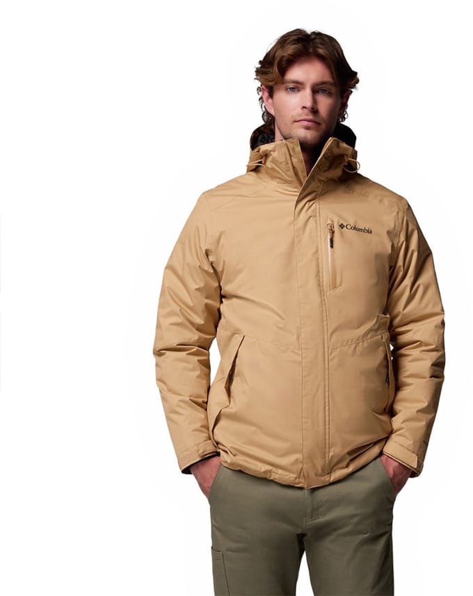 Columbia Oak Harbor™ Afneembare Jas Beige L Man