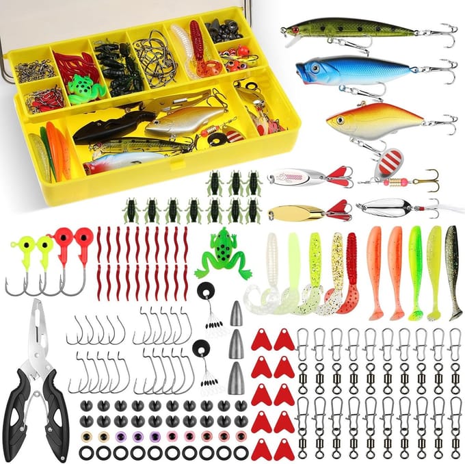 Kunstaas Roofvis – Crankbait – Roofvis Lure - visgerei set