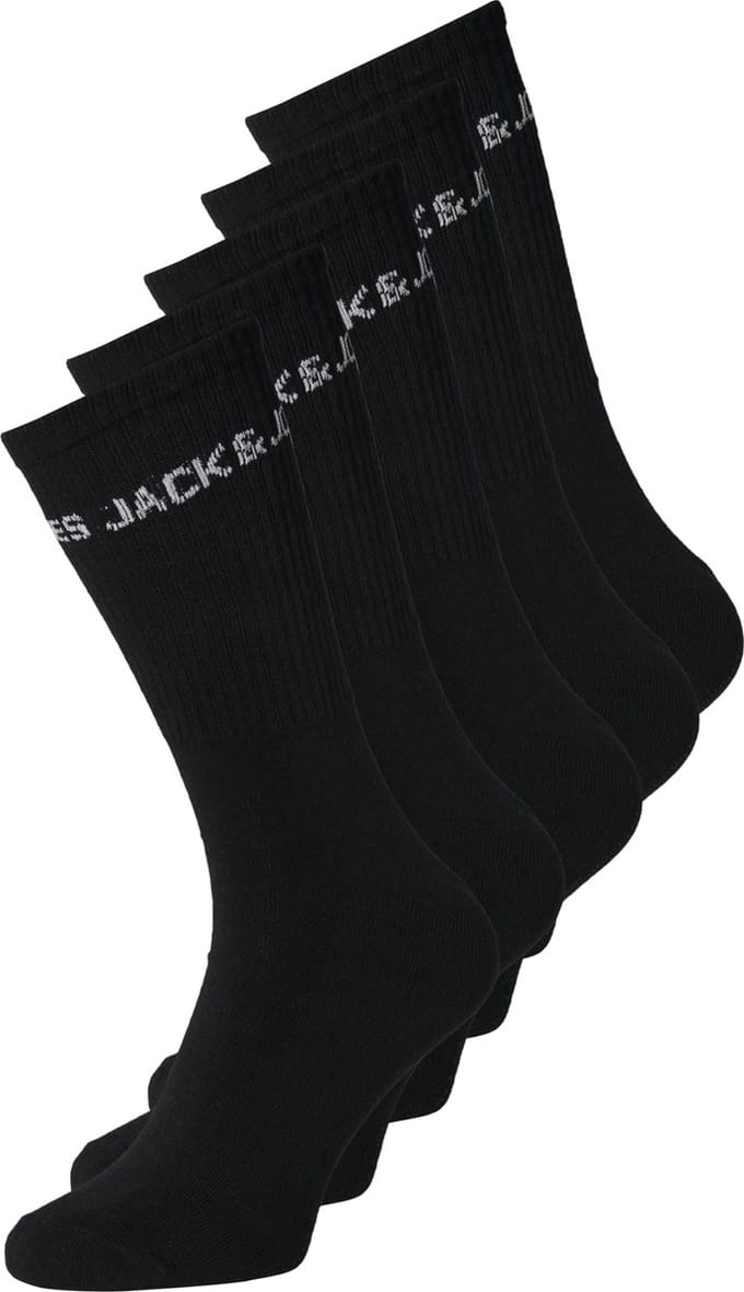 JACK&JONES - JACBASIC LOGO TENNIS SOCK 5 PAC PLS NOOS - Jongens - Sokken