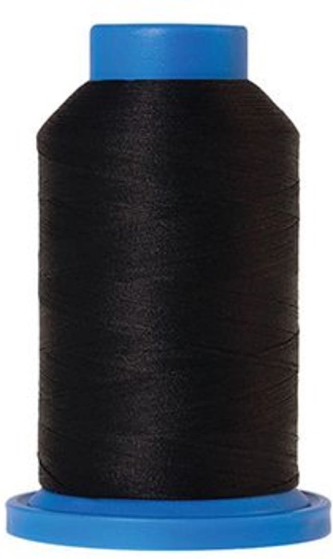 Seraflock 1000mt. #4000-Black - Lockgaren - Amann Mettler