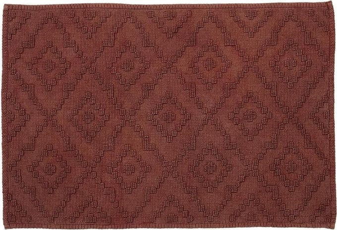 Sealskin -  Aztec Badmat 60x90 cm - Katoen -  Donkerroze
