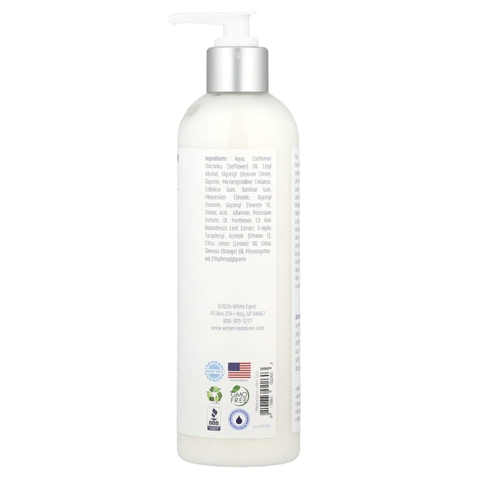 White Egret Personal Care, Magnesiumlotion, 355 ml (355 ml) white