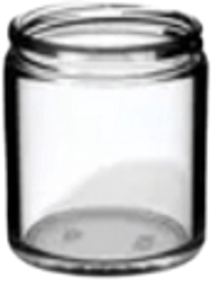 Glazen potjes met zwarte schroefdop 10 stuks - 30ml