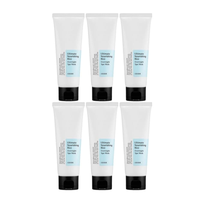 COSRX Ultimate Nourishing Rice Overnight Spa Mask (6ea)