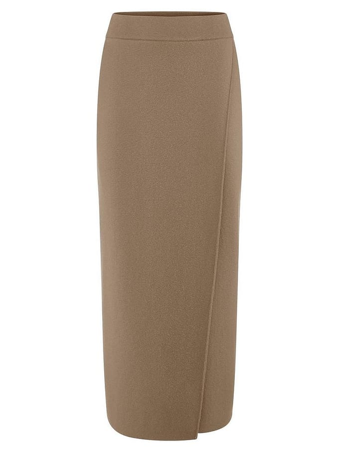 Wikk rok Van St. Emile beige