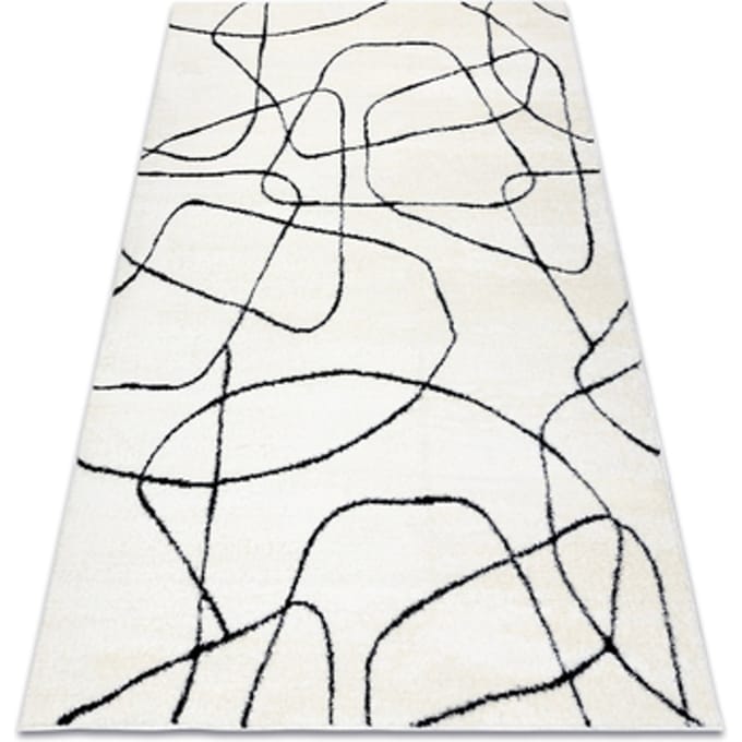 Kleden Rugsx Tapijt modern MODE 8522 abstractie creme / 80x150 cm