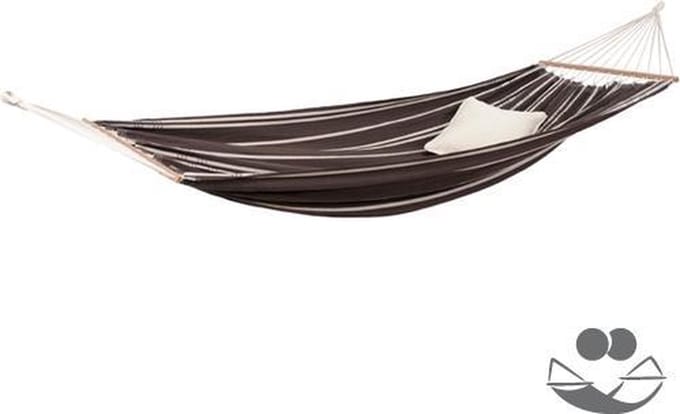 Amazonas Hangmat met spreidstok - Brasilia Mocca