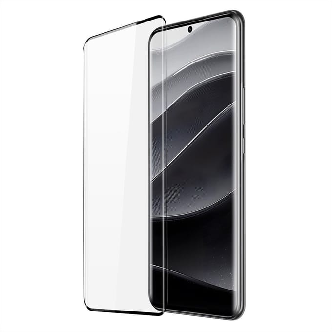 Dux Ducis Screen Protector - Geschikt voor Xiaomi Redmi Note 14 Pro 5G / Pro+ / Poco X7 Screen Protector - Dux Ducis Full-Cover Tempered Glass - Zwart