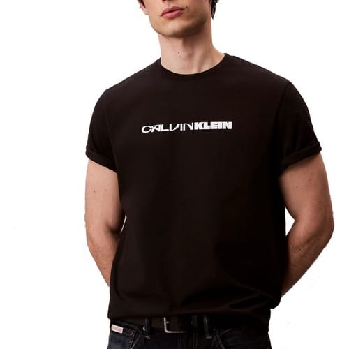 T-shirt Calvin Klein Jeans Ss 20s Tc Ck Stack Graph