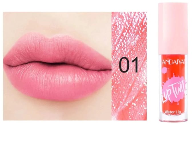 2in1 Waterproof Liquid Lip Stain Soft Pink 01 - 5ml