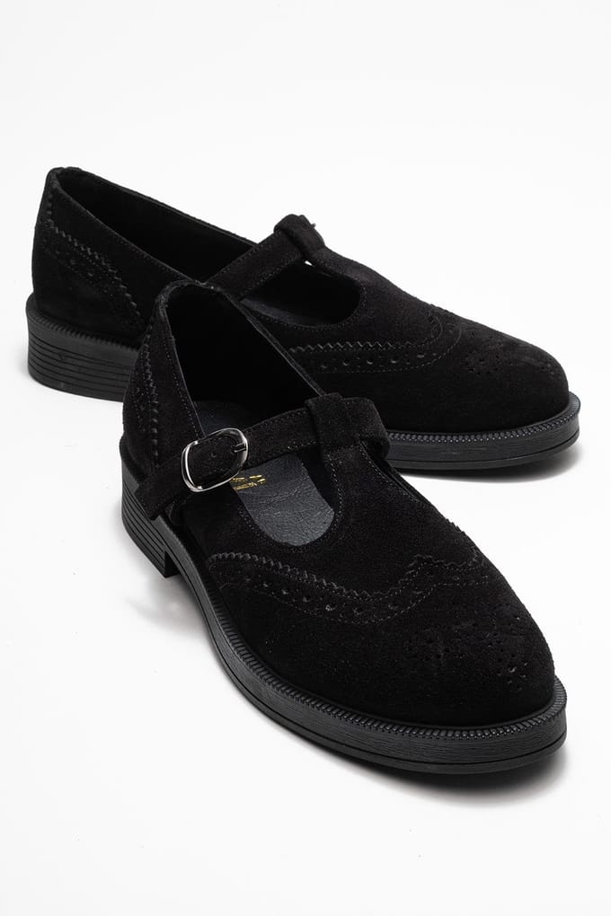 Janney Leren Band Loafers
