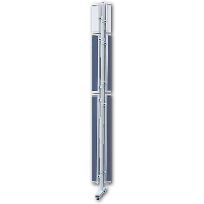 Franken scheidingswand, voor Franken scheidingssysteem ECO, hoogte 1900 mm, EL-UES19