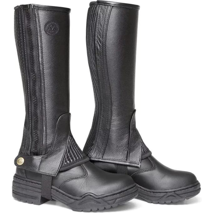 Mini-chaps lederen kind Mountain Horse Soft Rider