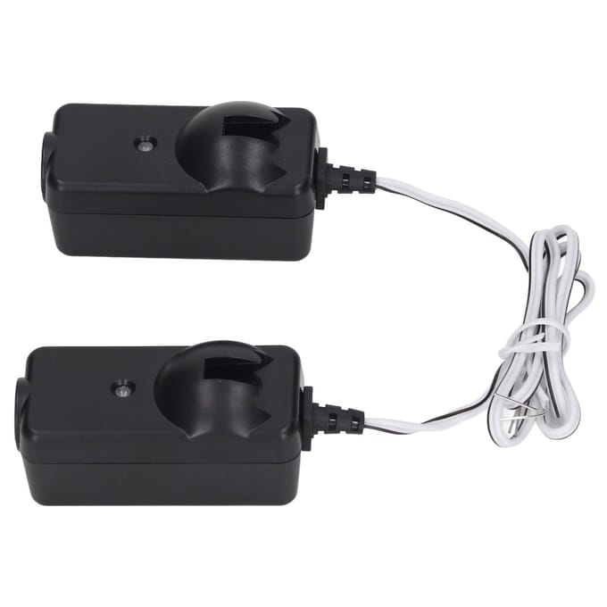Capteur de sécurité de porte de garage Capteur sensible de garage Ouvre-porte compact Capteur infrarouge Kit 41A5034 pour Liftmaster DC5‑6V black