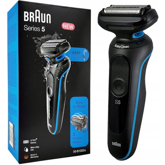 Braun B1000s 143219 Folie-scheerapparaat Zwart