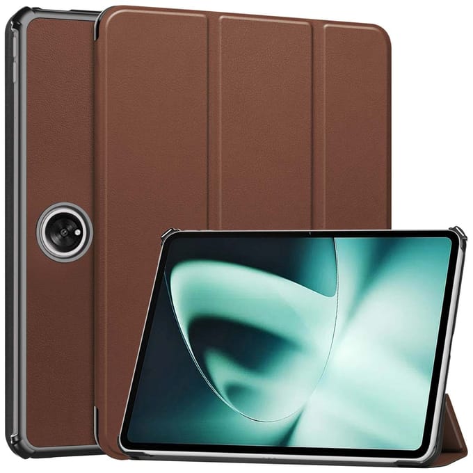 imoshion Tablet Hoes - Geschikt voor OnePlus Pad - Trifold Bookcase - Bruin
