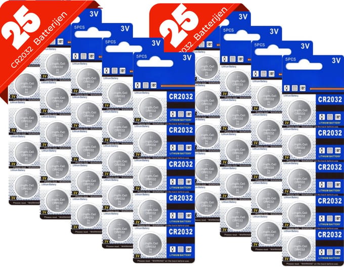 Maxenza CR2032 - CR2032 Batterij - 50 Batterijen