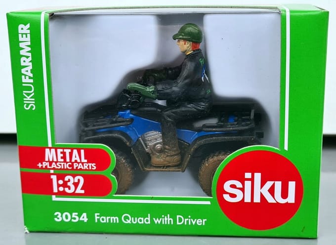 Siku 3054 Quad met bestuurder 1:32 - Off-road Speelgoed