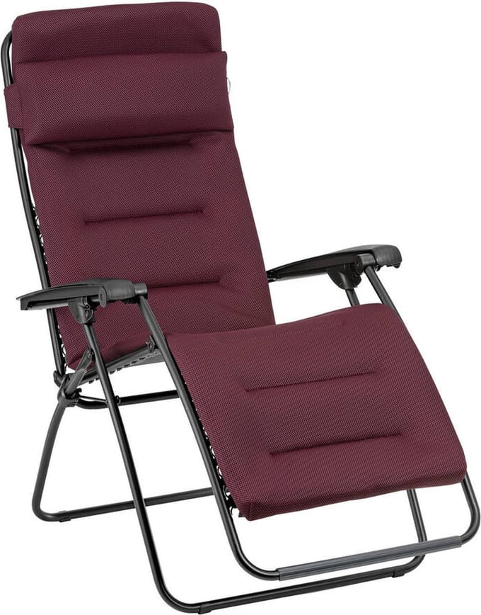 Lafuma RSX Clip AirComfort - Relaxstoel - Verstelbaar - Inklapbaar - Zero Gravity - Bordeaux