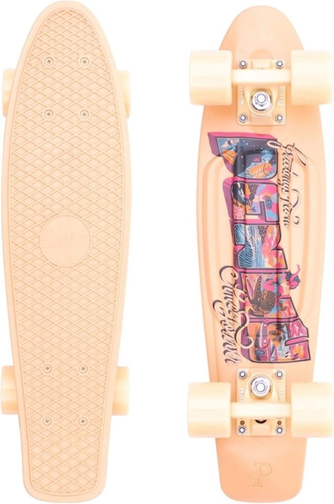 Penny Board Coastal Peach 22''