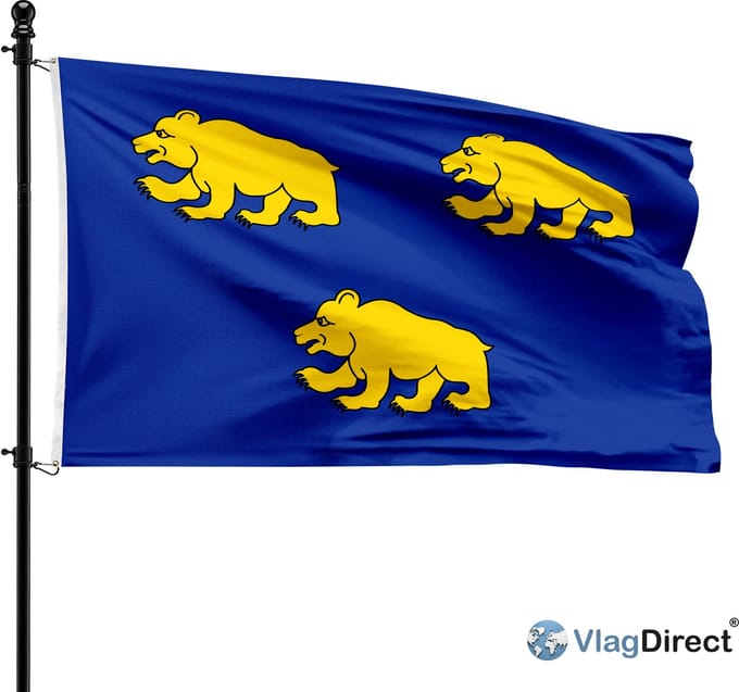 Beernemse vlag - Gemeente Beernem vlag - 90 x 150 cm.