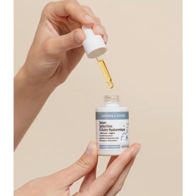Sérum concentré Spilanthes végétal Aroma-Zone Anti ge Peau Lissée et Repulpée