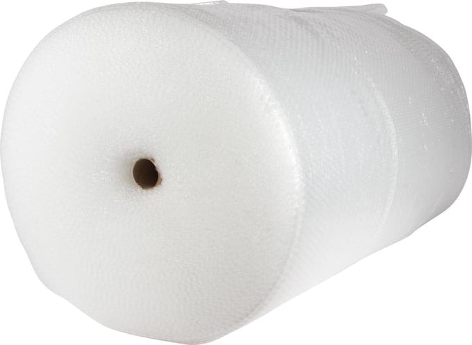 Q-CONNECT luchtkussenfolie 100 cm x 100 meter transparant