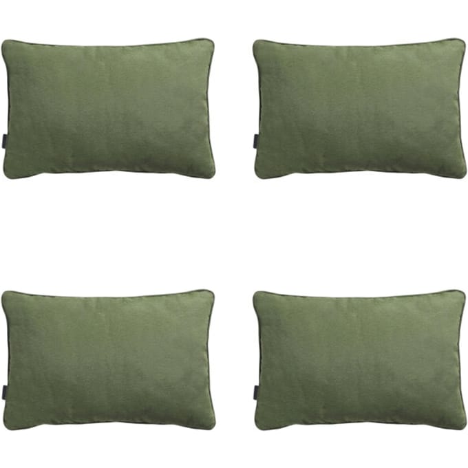 Madison - Sierkussen Panama green - Ca. 40x60 cm - Set van 4
