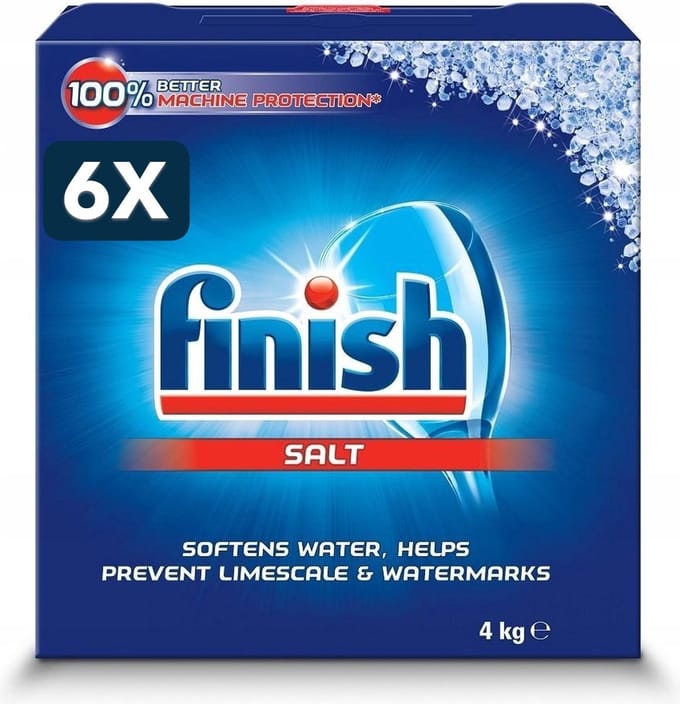 6 x Finish vaatwaszout 4kg