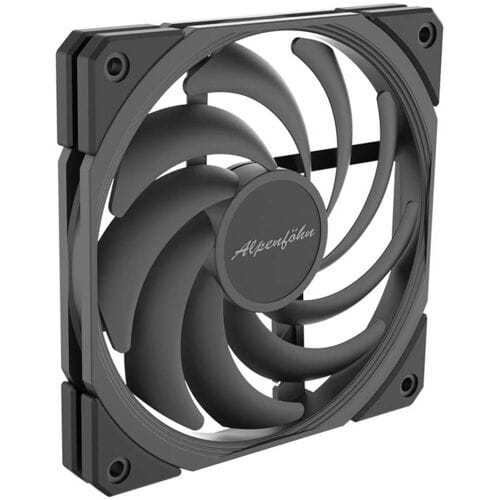 Alpenföhn 120 Jetstream Slim PC-ventilator Zwart (b x h x d) 120 x 120 x 16 mm