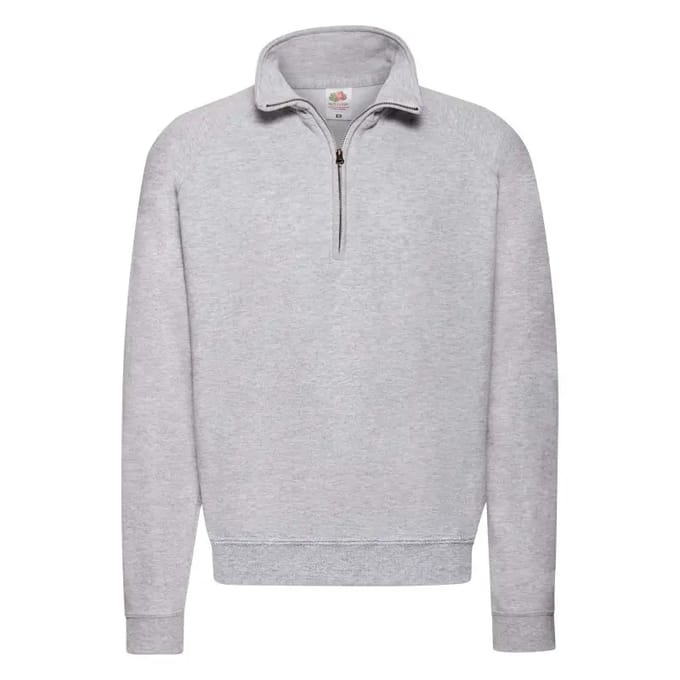 Sweater met rits Fruit of the Loom Classic