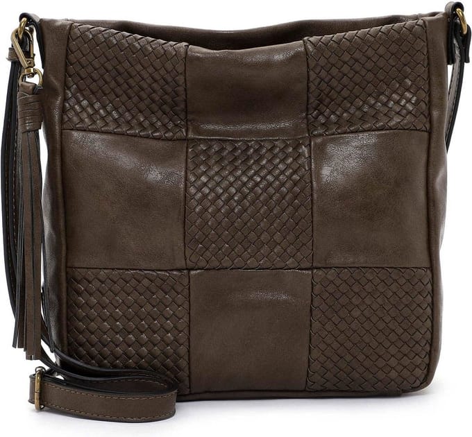 SURI FREY Schoudertas Bly Crossbody Bag Mud Donkerbruin