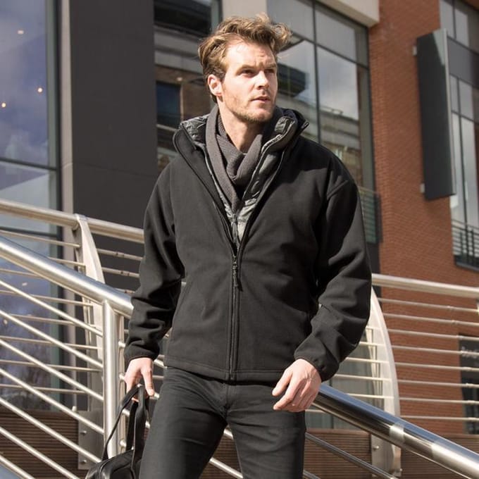 Result Extreme Climate Stopper Fleece RT109 - Black - M