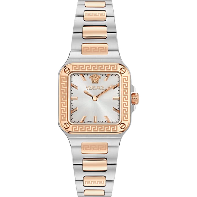 Versace Greca Edge VE5G00426 Horloge - Staal - Multi - Ø 35.9 mm