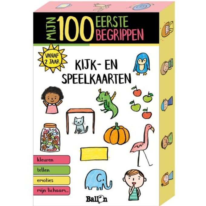 Mijn 100 Eerste Begrippen - Kijk- En Speelkaarten
