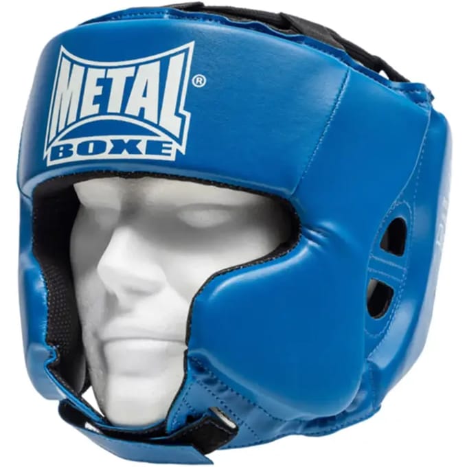 Bokshelm pu Metal Boxe