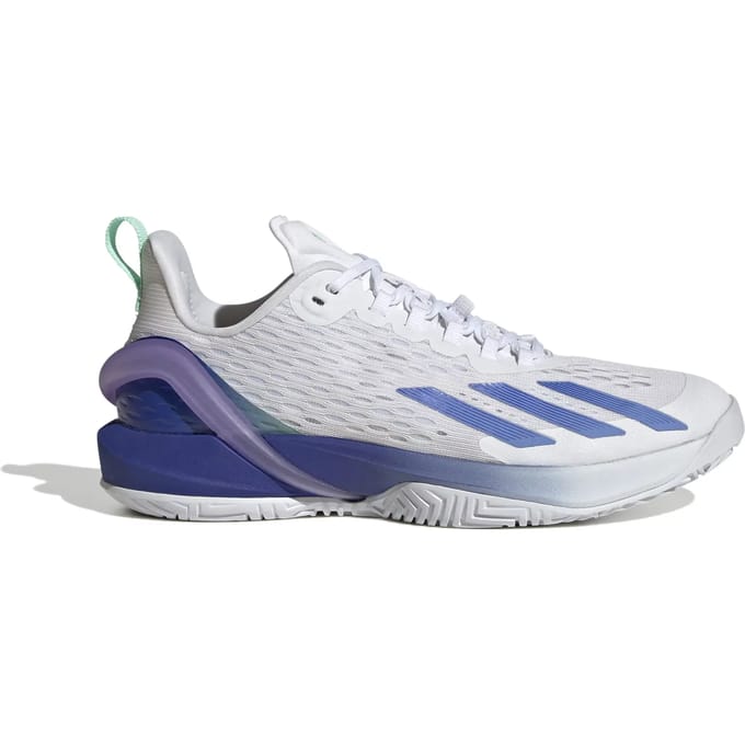 Tennisschoenen adidas Chaussures Adizero Cybersonic bleu, blanc et violet